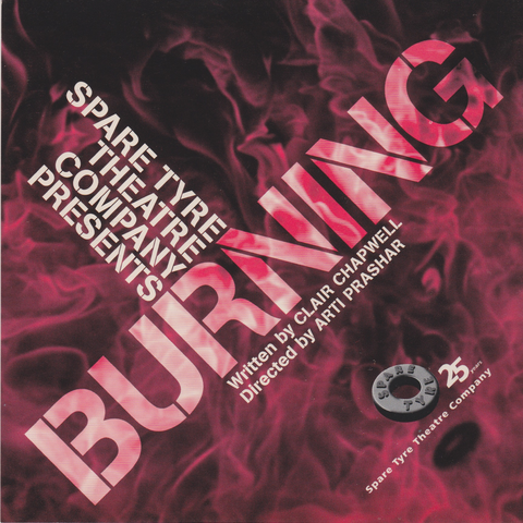 Flyer for "Burning"