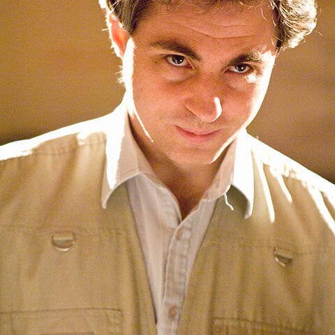 A picture of David Munns rehearsing