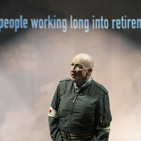 An actor in a production of "SAFE"