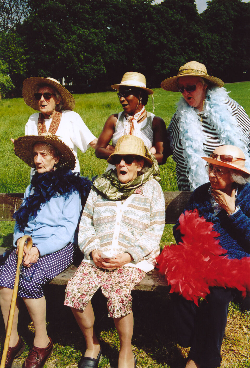 Photo of a performance by members of SCAT