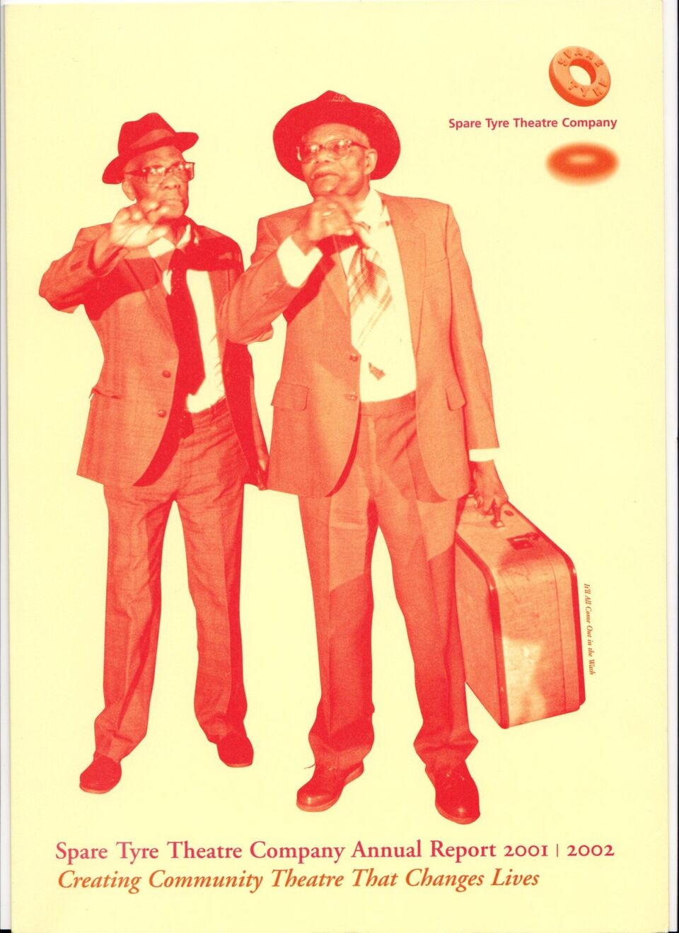 Front cover of a Spare Tyre annual report