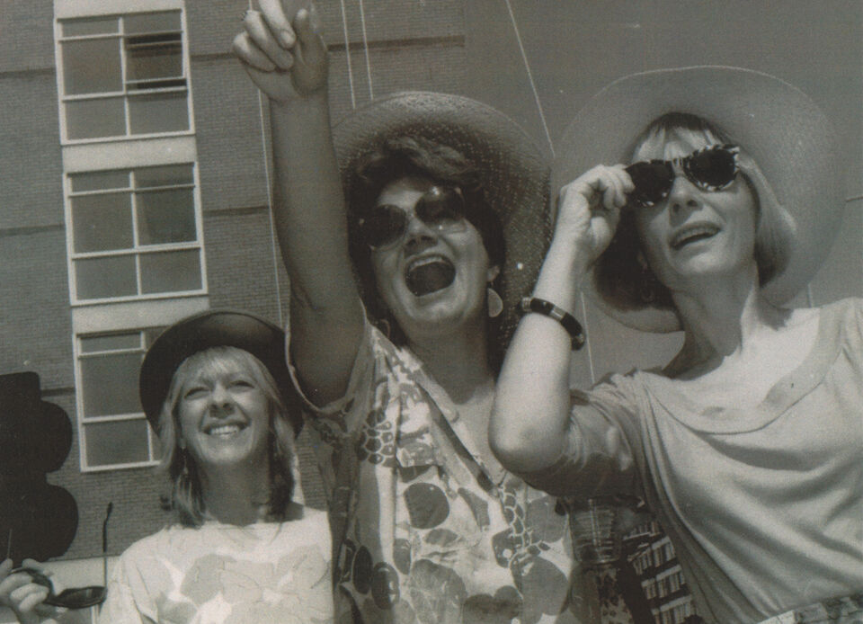 Photo of the original members of Spare Tyre